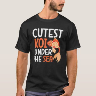Koi Fish Carp Nishikigoi Fish Cherry Blossom Japan T-Shirt