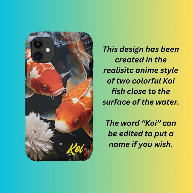Koi fish Case-Mate iPhone case (Creator Uploaded)