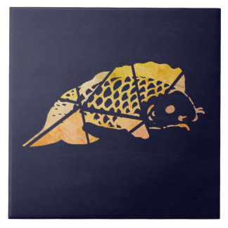 Koi Fish Ceramic Tile