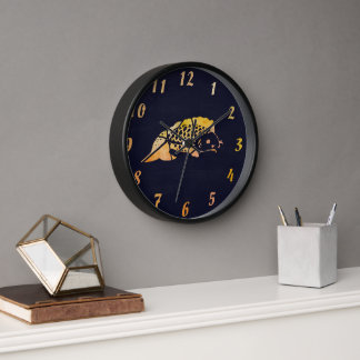 Koi Fish Clock