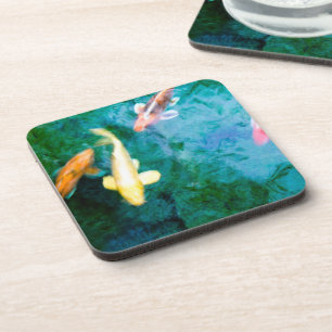 Koi Fish  Coaster