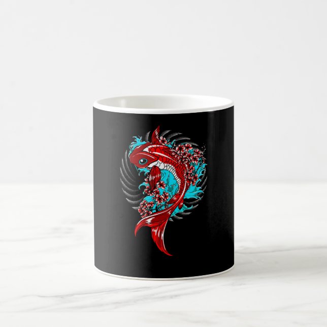 Koi Fish Coffee Mug (Center)