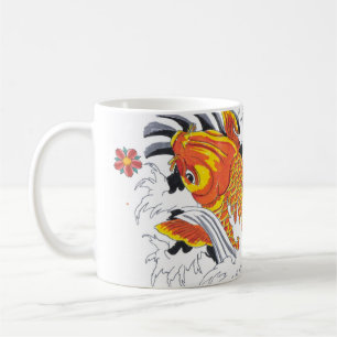 Koi fish coffee mug