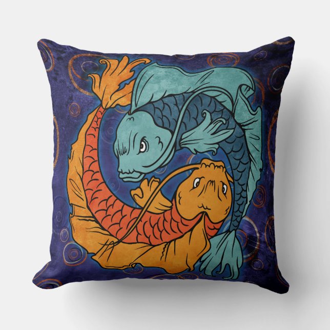 Koi Fish Cushion (Front)