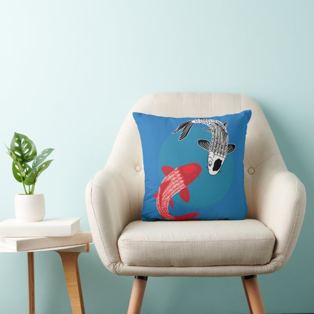 Koi Fish Cushion (Chair)