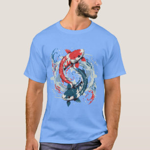 Koi Fish Customisable Add Name/Phrase T-Shirt