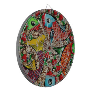 Koi Fish Dartboard