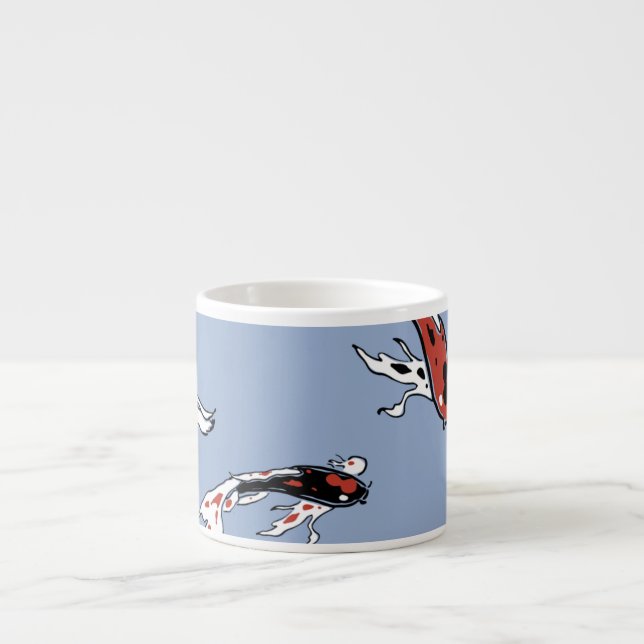 Koi Fish Espresso Cup (Front)