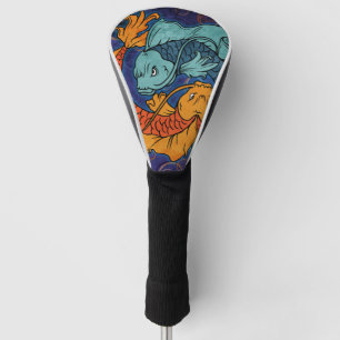 Koi Fish Golf Head Cover