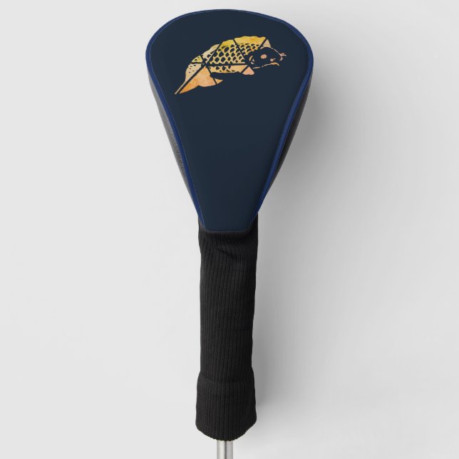 Koi Fish Golf Head Cover (Front)