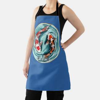 Koi Fish Good Fortune – Japanese Luck Apron