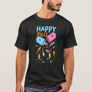 Koi Fish Happy Pills T-Shirt