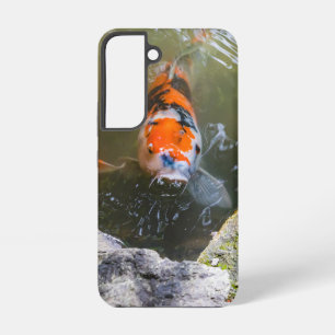 Koi fish in a pond samsung galaxy case