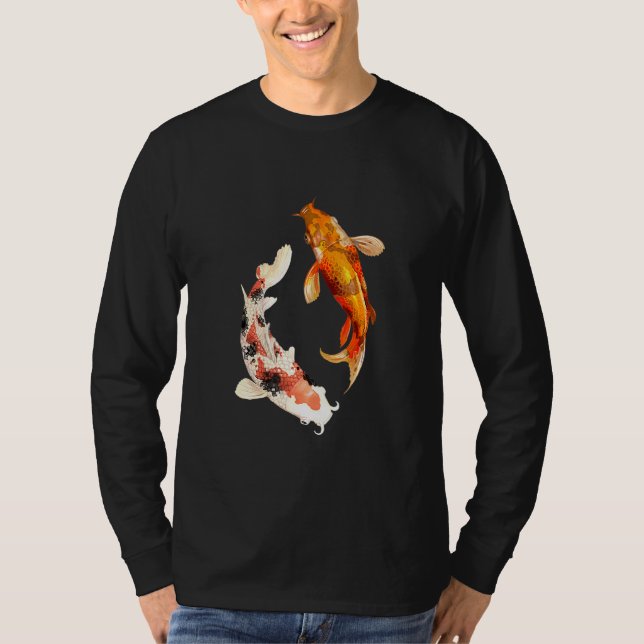 Koi Fish In The Pond T-Shirt (Front)