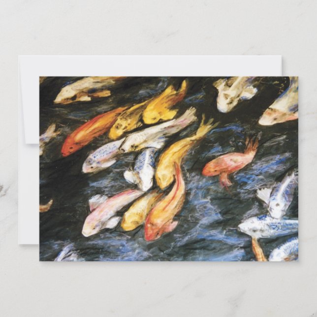 Koi Fish Invite (Front)