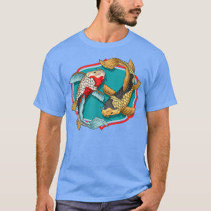 Koi Fish Japanese Japan Art Koi T-Shirt