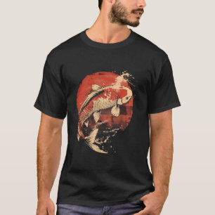 Koi Fish Japanese Koi Carp Fish Nishikigoi Fish As T-Shirt