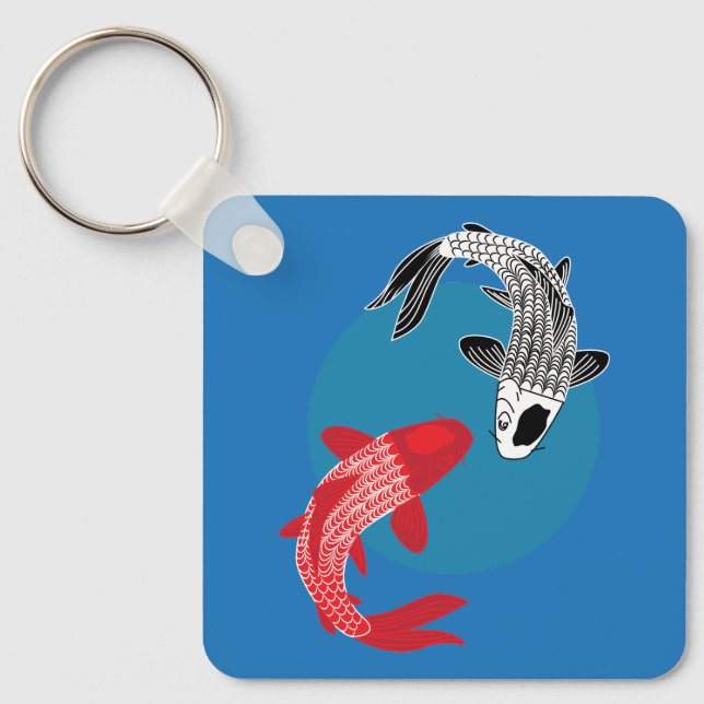 Koi Fish Key Ring (Front)