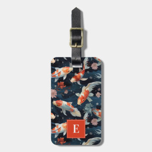 Koi Fish Luggage Tag