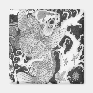 koi fish magnet