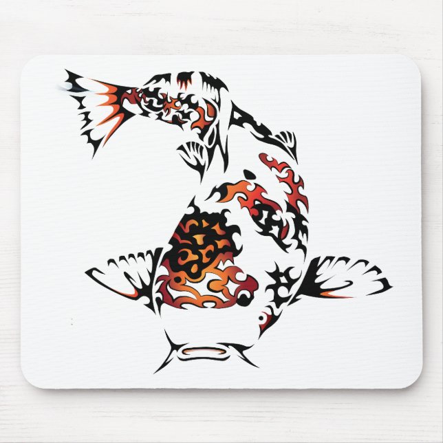 Koi Fish Mouse Mat (Front)
