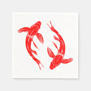 Koi Fish Napkin