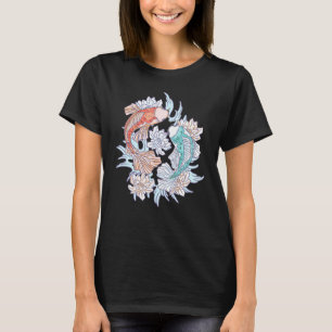 Koi Fish Nashikigoi Beautiful Carp Japanese Cultur T-Shirt