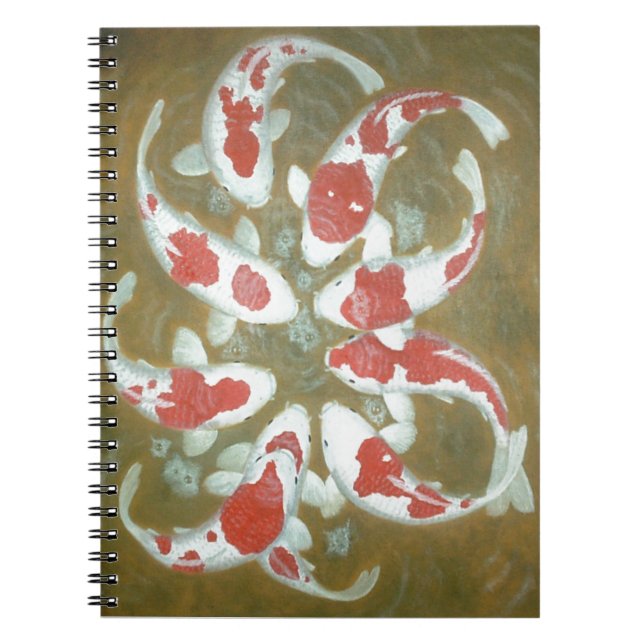 KOI FISH NOTEBOOK (Front)