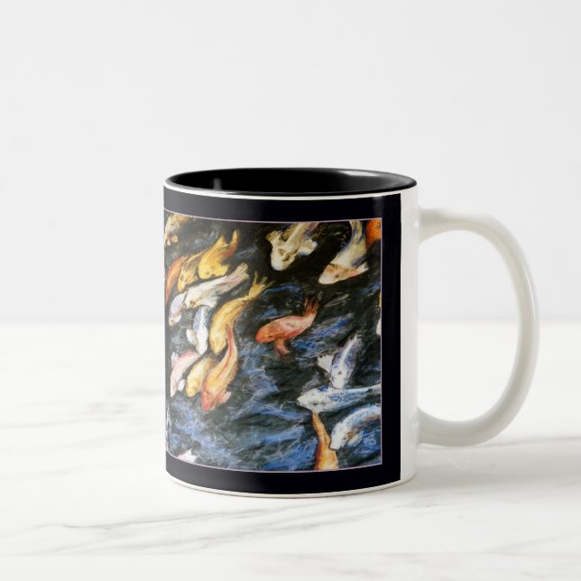 Koi Fish Painting Mug (Right)