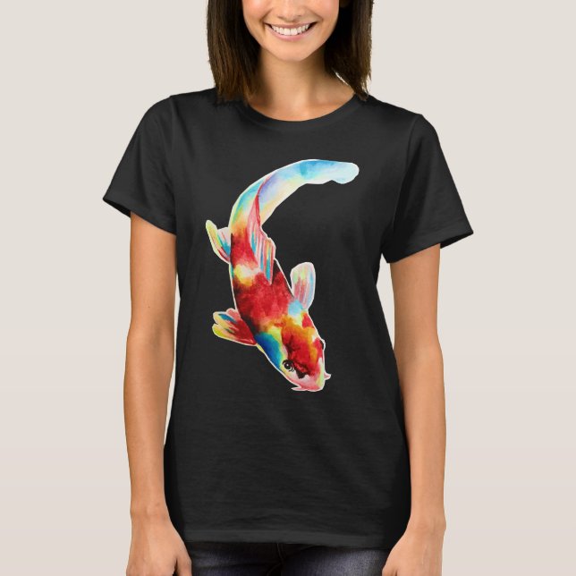 Koi Fish Painting T-Shirt (Front)