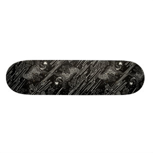 Koi Fish Pattern Skateboard