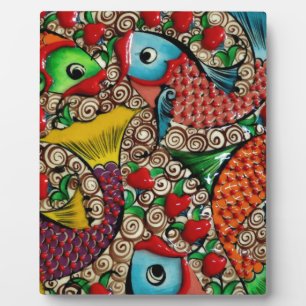 Koi Fish Plaque