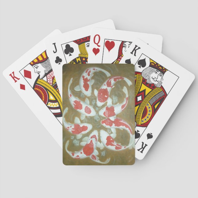KOI FISH PLAYING CARDS (Back)