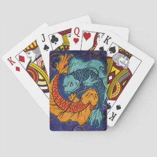 Koi Fish Playing Cards