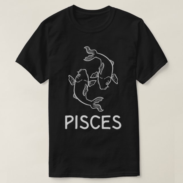 Koi Fish Pocket Cute Pisces  T-Shirt (Design Front)