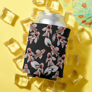 Koi Fish Pond Lovers Nature Art Koi Ponds Can Cooler