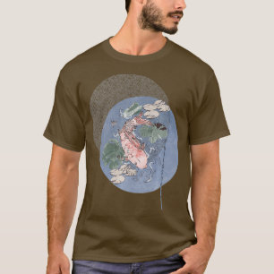 Koi Fish Pond Peace of Mind Japanese Yoga Men T-Shirt