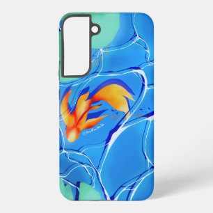 Koi Fish Pond Samsung Galaxy S22 Plus Case 