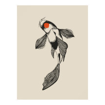 Koi Fish Poster