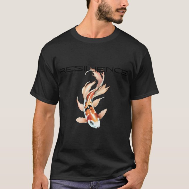 Koi fish, resilience T-Shirt (Front)