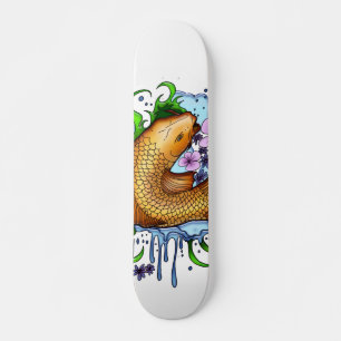 Koi Fish Skateboard