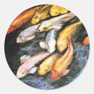 Koi Fish Sticker