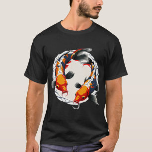 koi fish swimming around T-Shirt