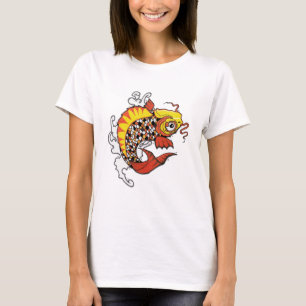 Koi Fish Tattoo Inspired Shirt