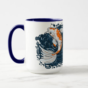 Koi Fish water bending master Mug