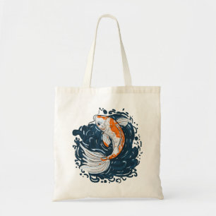Koi Fish water bending master Tote Bag