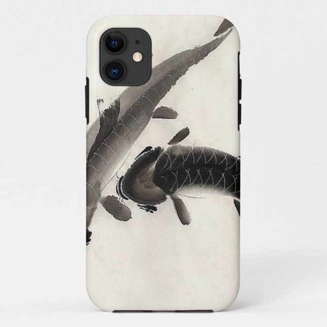 Koi Fish Watercolor Case-Mate iPhone Case (Back)
