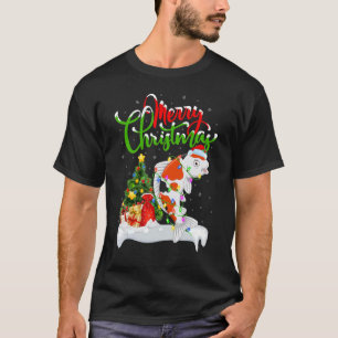Koi Fish Xmas Decorations Santa Koi Christmas T-Shirt