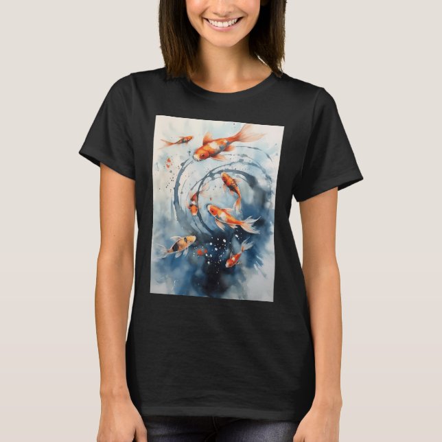 Koi Fishes T-Shirt (Front)