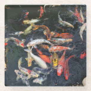 Koi - Glass Coaster